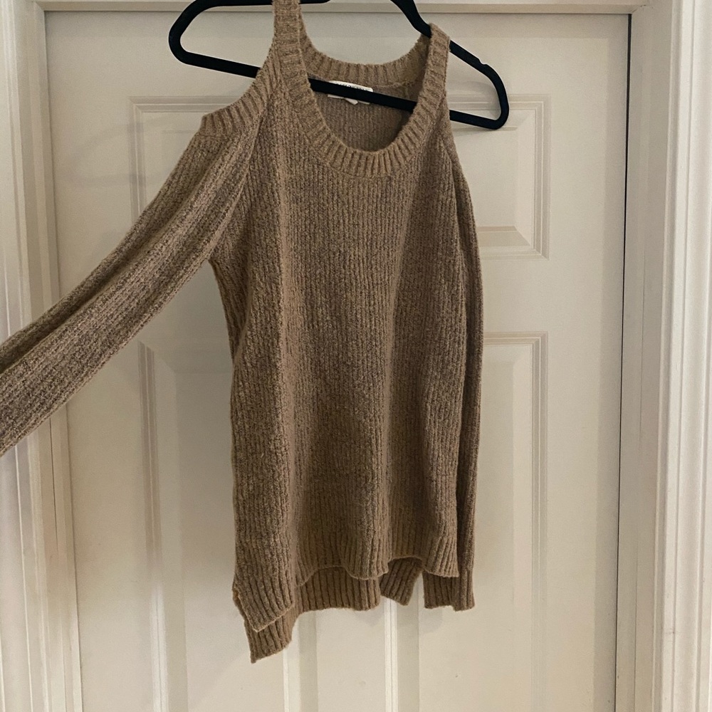 Open Shoulder Sweater